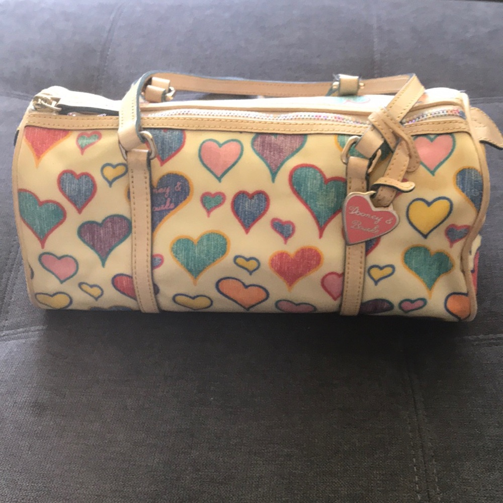 Dooney and Bourke vintage hearts purse